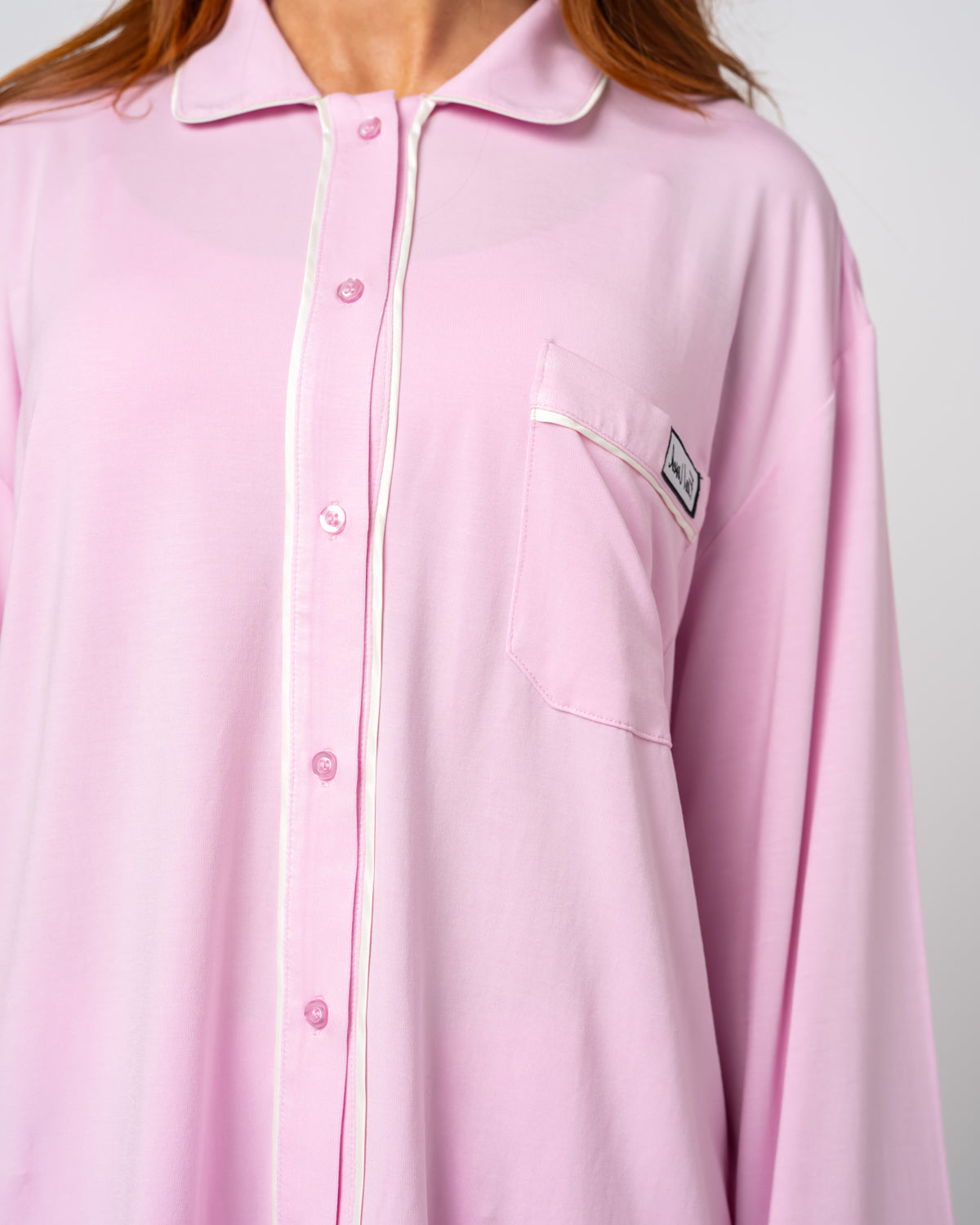 Long Sleeve Pajama Set in Pink – Feel Loved® by Julia Hatch Long Sleeve Pajama Set in Pink – Feel Loved® by Julia Hatch